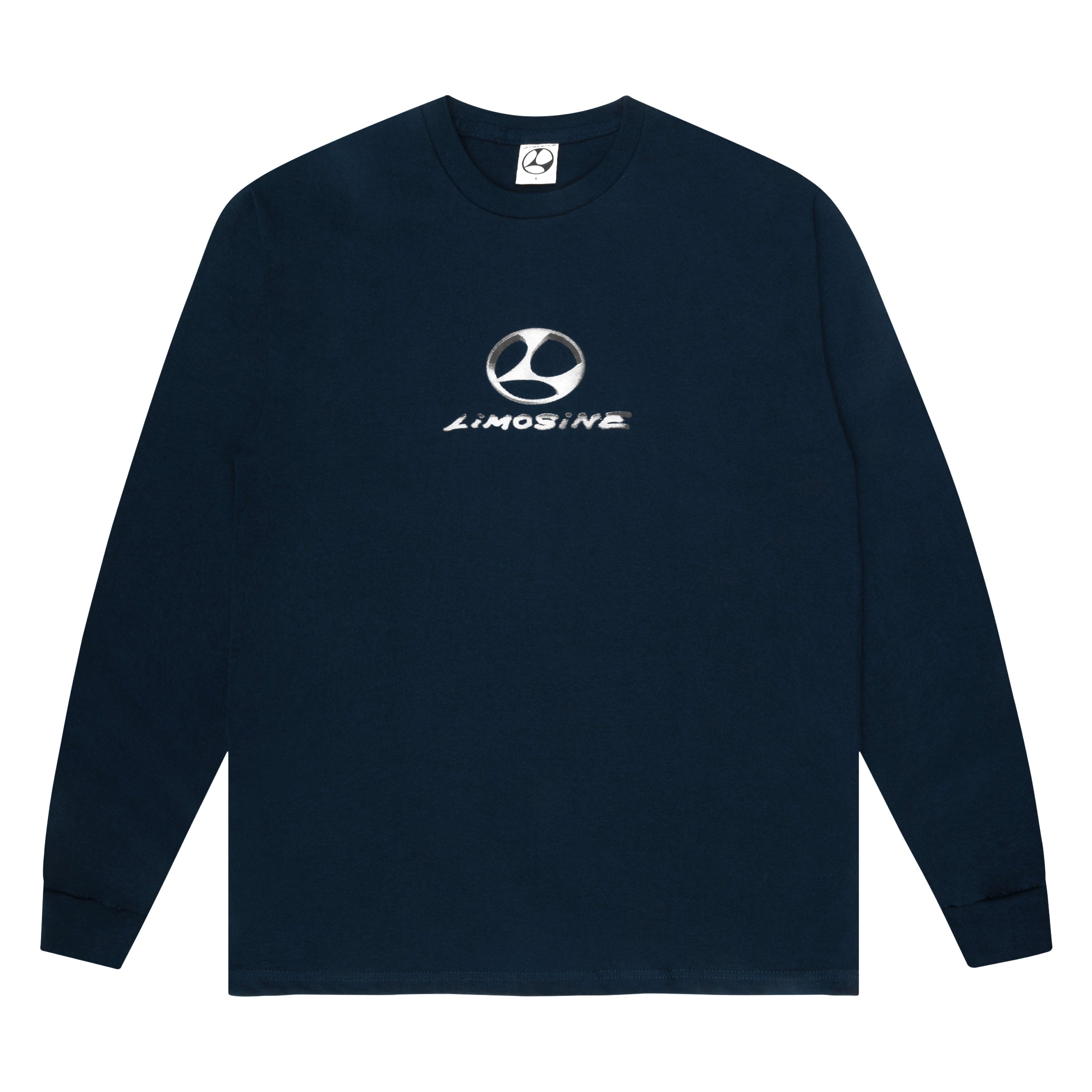 everyone logo long sleeve tee navy サイズL Emblem Long Sleeve - Navy – limosineskateboards