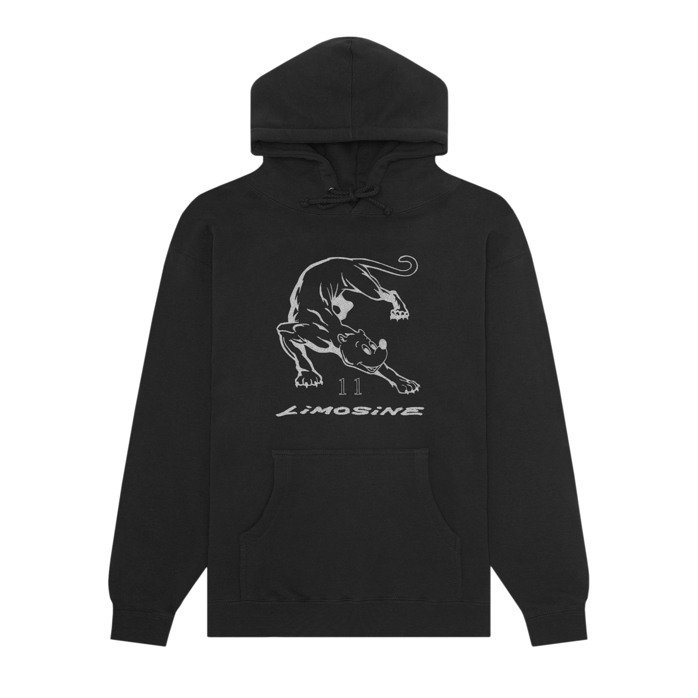 Panther Hood - Washed Black – limosineskateboards