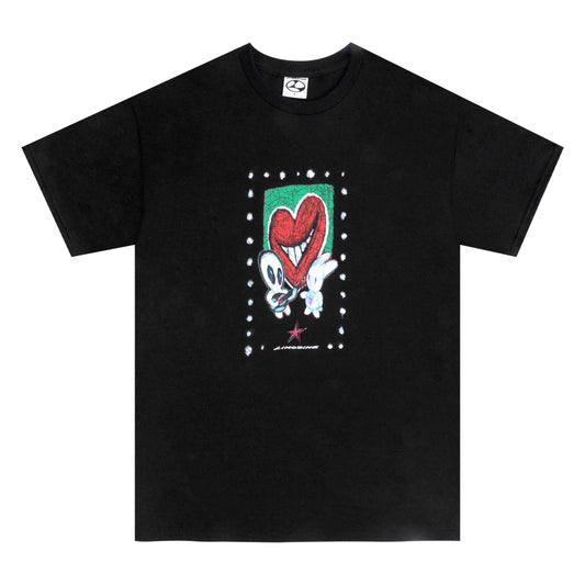 Heart Throb Tee - Black