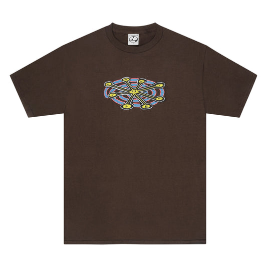 Web Tee - Brown
