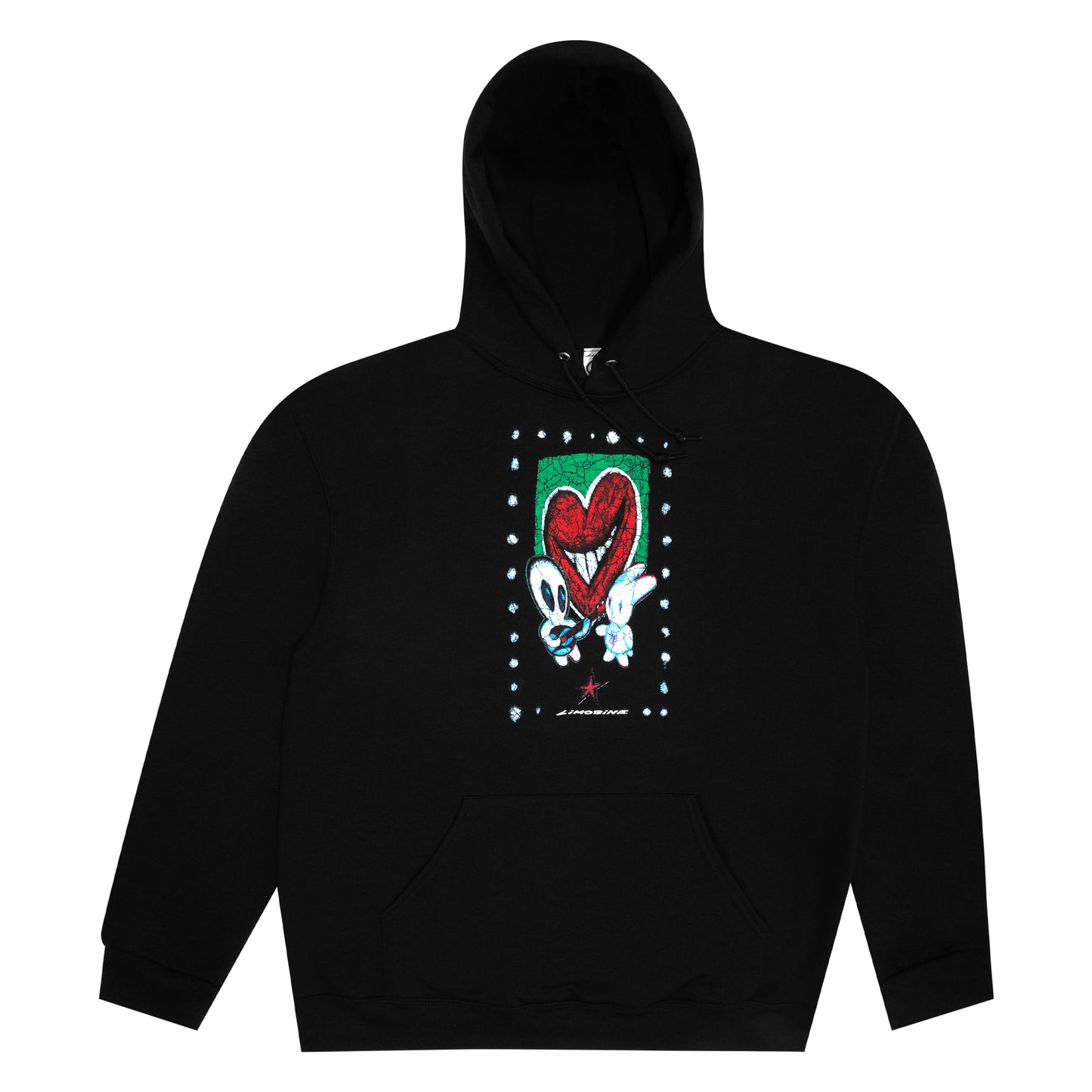 Heart Throb Hood - Black