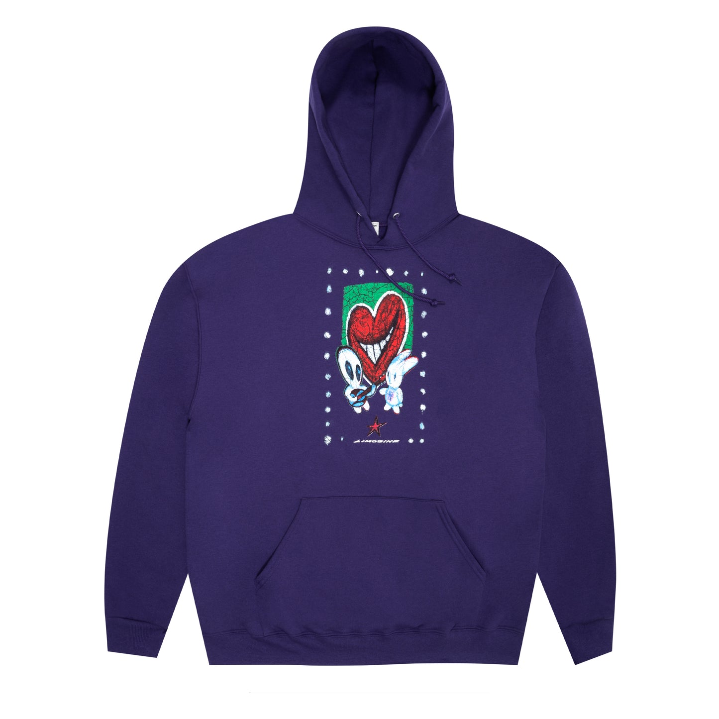 Heart Throb Hood - Dark Purple