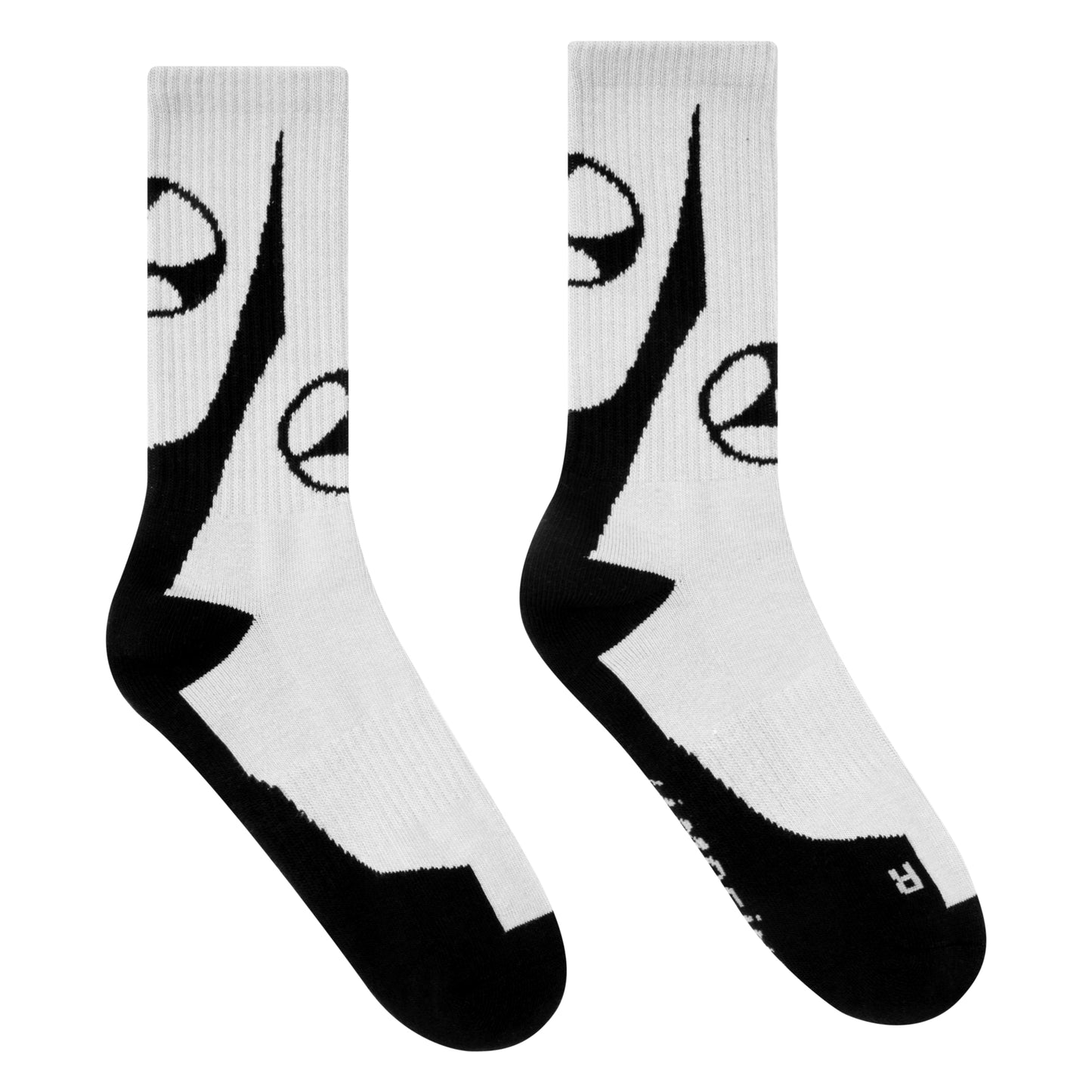 Leddy Sock - Grey/Black