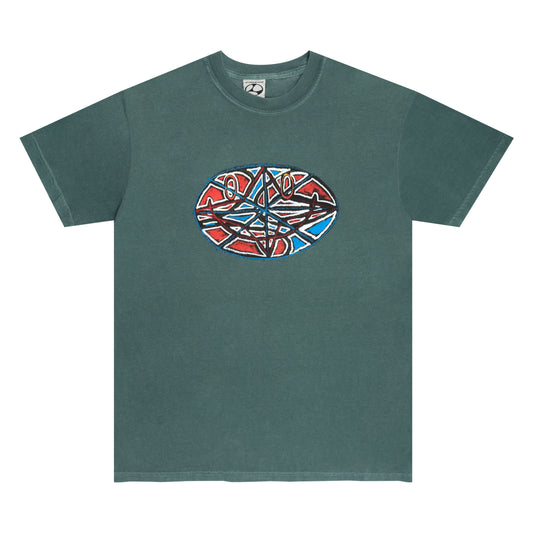 Life Is Good Tee - Blue Spruce (pigment dyed)
