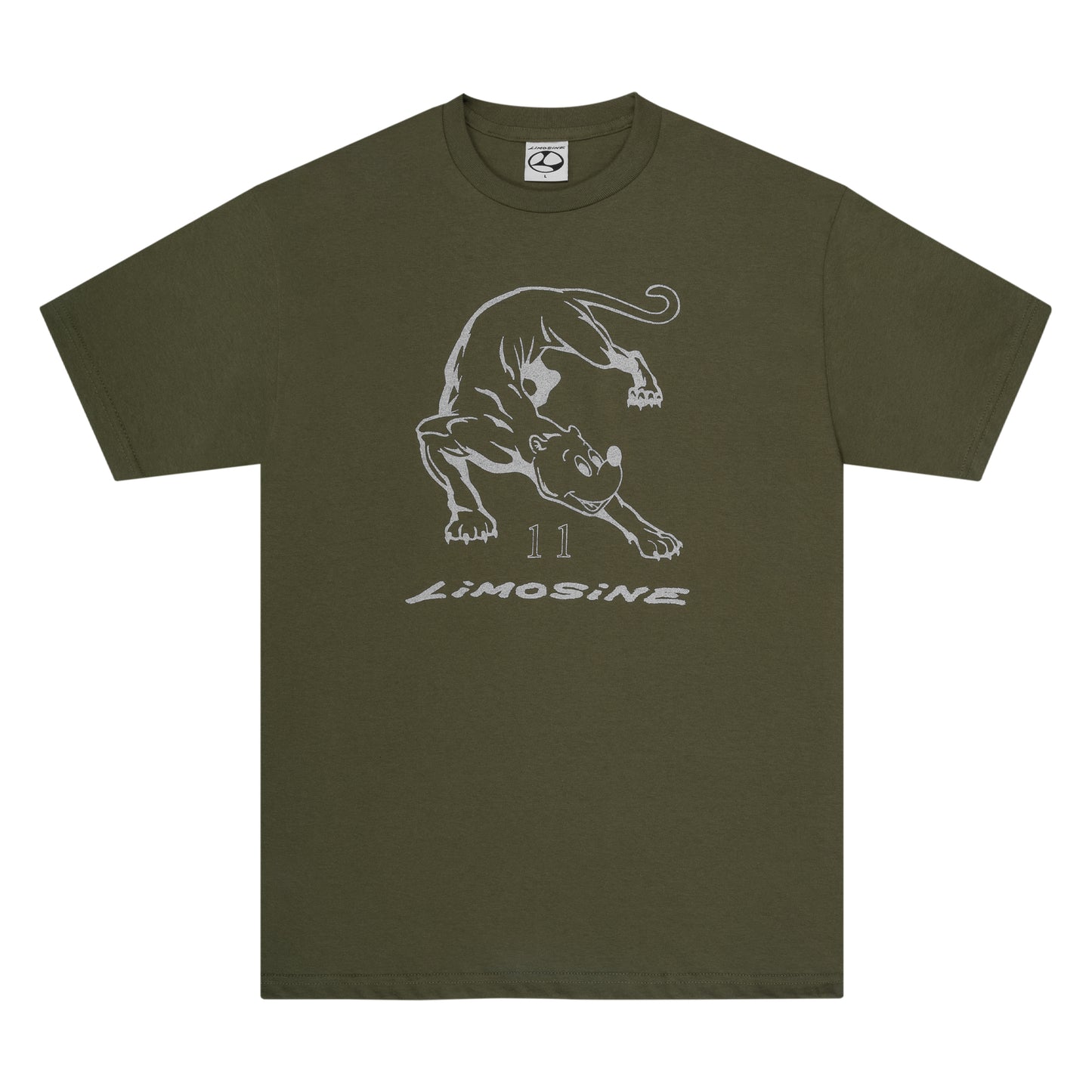 Panther Tee - Olive
