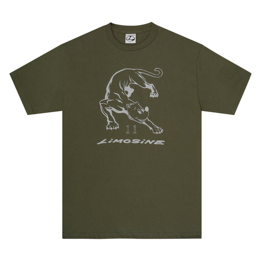 Panther Tee - Olive