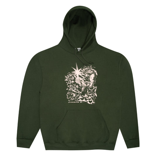 Hail Fail Hood - Army Green