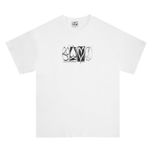 Symbol Tee - White