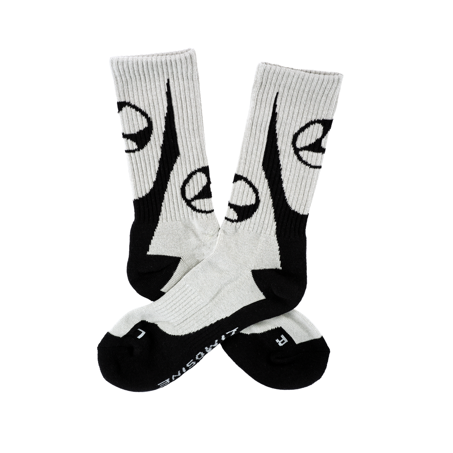 Leddy Sock - Grey/Black