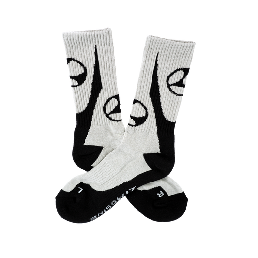 Leddy Sock - Grey/Black