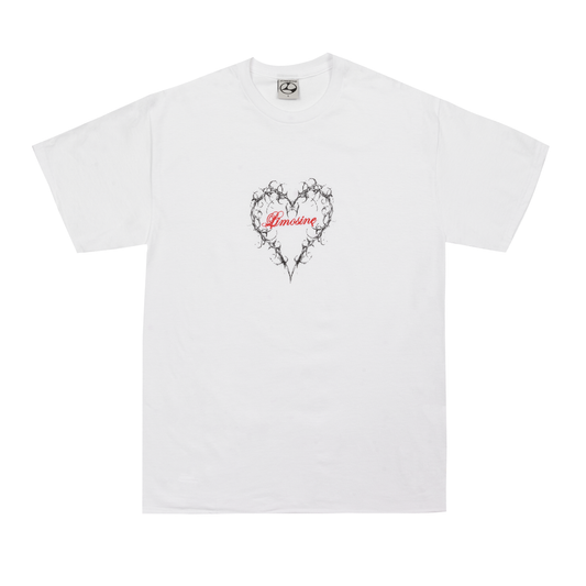 Heart Tee - White