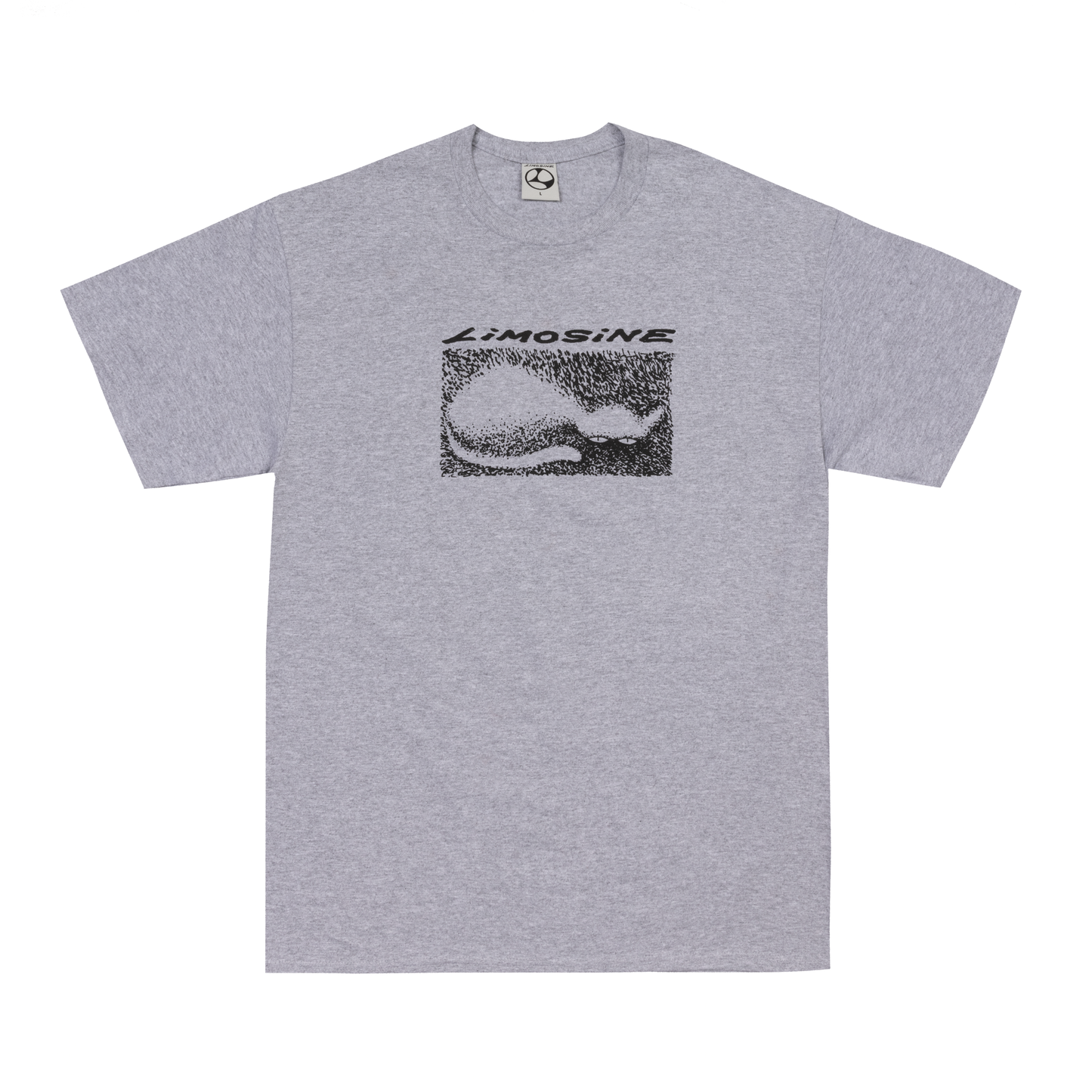 Cat Tee - Sport Grey