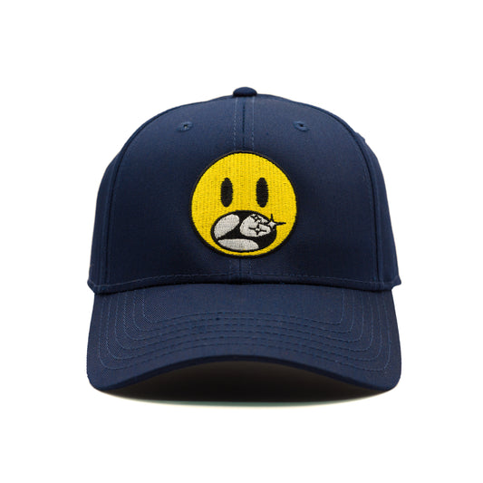 Smiley Hat - Navy